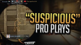 Pro CS:GO Plays During Which People Call Pros "Cheaters"