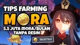 Cara gua dapetin 18 JUTA MORA | Tips farming mora  | Genshin Impact Indonesia