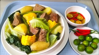 NILAGANG BAKA | STYLE BULALO LUTONG BAHAY PINOY RECIPE