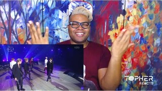 Monsta X (몬스타엑스) - Versace On The Floor [Music Video] (Reaction) | Topher Reacts