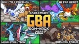 [Updated] Pokémon GBA Rom With Mega Evolution, Gen 1 to 7, Hisuian Forms, 4 Region, Ultra Beast