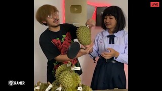 ขายทุเรียนหมดภายในวันเดียว