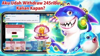 WITHDRAW Rp245.000 dari Game Penghasil DANA - Ocean Shooter Terbukti Membayar