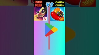 FREE FIRE VS CANDY CRUSH #viral #shorts #trending