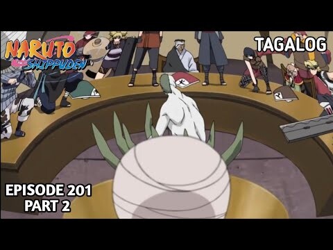 Pagpasok ni Zetsu sa Pagpupulong | Naruto Shippuden Episode 201 Part 2 Tagalog dub | Reaction