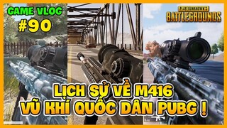 GVlog 90 | LỊCH SỬ HÌNH THÀNH VÀ TỤT DỐC CỦA M416: VŨ KHÍ QUỐC DÂN TỪNG ĐƯỢC YÊU THÍCH NHẤT PUBG !