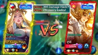 KADITA vs TOP GLOBAL ALICE!! 🔥 (Who Win?!) | MLBB