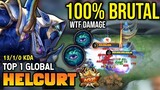 HELCURT BEST BUILD 2022 | TOP 1 GLOBAL HELCURT GAMEPLAY | MOBILE LEGENDS✓