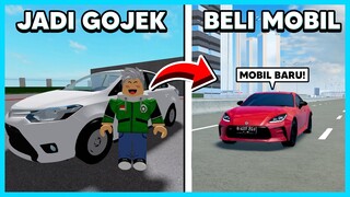 KERJA KERAS! Perjalanan Menjadi Supir Gojek Untuk Beli Mobil Baru! - CDID (Roblox)