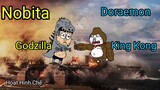 Doremon Nobita : Godzilla Đại Chiến Kong | Hoạt Hình chế Tóm Tắt