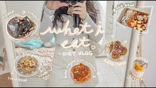 What I eat : Diet Vlog (Malaysian + realistic + calories) and mini shopping haul! 🤍