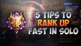 How To Rank Up Faster Guide 2021 | Solo Rank Up in Mobile Legends - Tips and Tricks