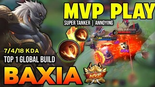 BAXIA BEST BUILD 2022 | BUILD TOP 1 GLOBAL BAXIA GAMEPLAY | MOBILE LEGENDS ✓