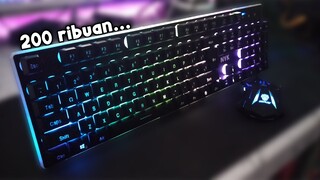 Gua Unboxing & Review Keyboard Mouse Yang Gua Beli *MURAH TAPI BERKUALITAS*