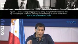 Ferdinand Marcos and President Duterte remarkable speech