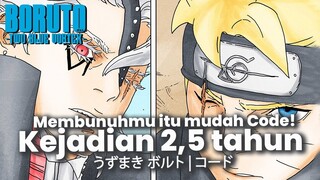 MEMBUNUHMU ITU MUDAH CODE! KEJADIAN SAAT MATA CODE DILUKAI BORUTO TWO BLUE VORTEX SUBTITLE INDONESIA