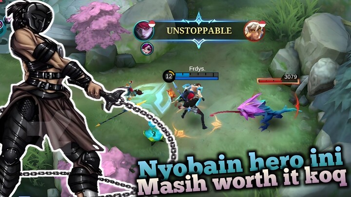 Masih worth it juga ternyata!? Nyobain hero ini!? bisa juga opsi jungler - Mobile Legends