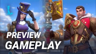 Tốc Chiến | Preview Gameplay Caitlyn & Jayce | Yugi Gaming