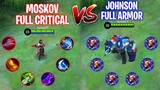 Moskov Full Critical Vs Johnson Full Armor