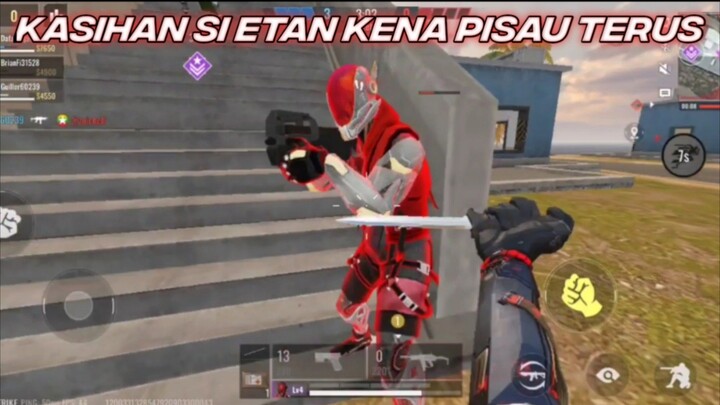 Kasihan Si Etan Kena Pisau Terus - Blood Strike Gameplay