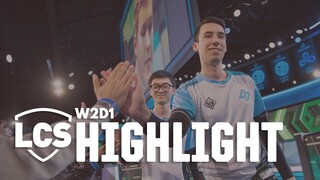 LCS Mùa Xuân 2019 Tuần 2 Ngày 2 Highlight