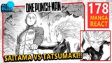 [178] #OnePunchMan - Mangá React | SAITAMA VS TATSUMAKI
