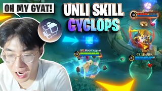 Cyclops with new emblem TEMPORAL REIGN is INSANE! | Mobile Legends #REDMAGIC #REDMAGIC9PRO