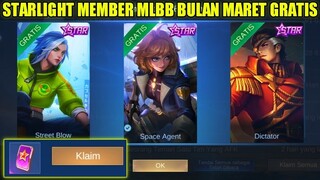 CARA DAPATKAN STARLIGHT MEMBER MLBB BULAN MARET 2022 GRATIS!!! SKIN STARLIGHT BEATRIX