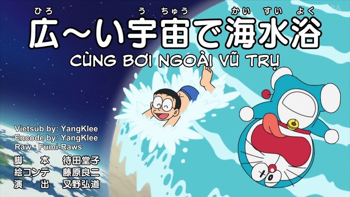 Doraemon Vietsub - Ep 772 : Cùng bơi ngoài vũ trụ