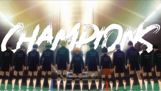 Haikyuu [AMV] - Champions