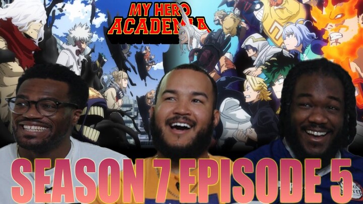 The Final Battle Begins! | My Hero Academia Season 7 Episode 5 Reaction