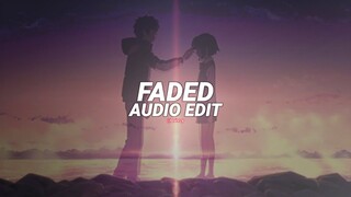 faded - alan walker [edit audio]