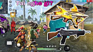 [Free Fire] Solo Squad, Thử Thách Dùng UMP + MAG7 Lấy Top1, Chia Sẽ Tai Nghe Đang Dùng?, 22Kill Top1