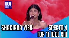 SHAKIRRA VIER - MENGEJAR MATAHARI | SPEKTA SHOW 4 INDONESIAN IDOL XIII |