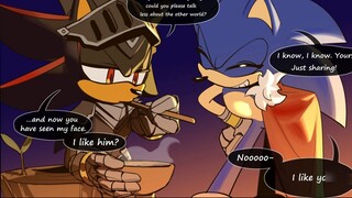 [Komik Sonic Buatan Sendiri] Sonic dan Dark Knight Episode 1