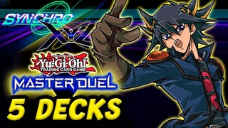 5 Decks para usar no Festival Sincro x XYZ Yu-Gi-Oh! Master Duel