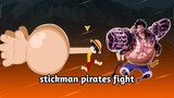 Gomu Gomu no 💀 | '`stickman pirates fight'`