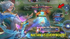 NATAN JUNGLER TER BARBAR YANG PERNAH ADA! TOP GLOBAL NATAN | MLBB