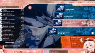 [Osu! GamePlay Auto] Yu-Peng Chen @HOYO-MiX - Reconnaissance Captain (Eula-) [Glacial Illumination]