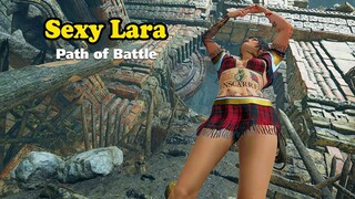 Beautiful Lara in Red - Death Defying Stunts - Shadow of the Tomb Raider