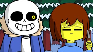 【Undertale动画】一直盯着福不放的屑sans