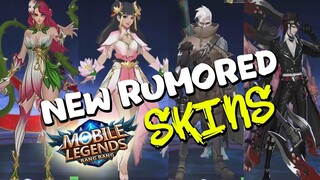 NEW *RUMORED* MOBILE LEGENDS SKINS!