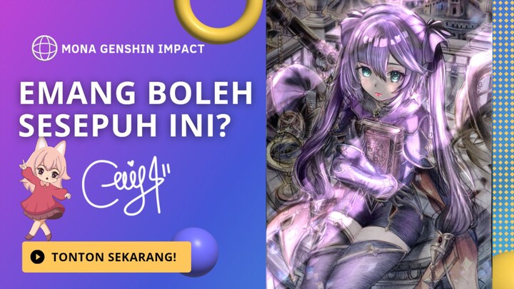 Glow art simple tapi rumit | genshin impact