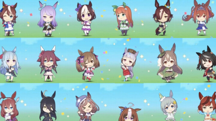 Uma Musume: Pretty Derby tất cả các thành viên kaki cũng chia tay