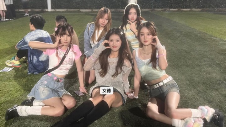 Campus Music Festival Queencard of Five QQ Characters
