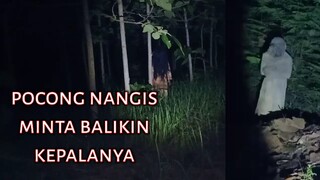 Pocongnya nangis