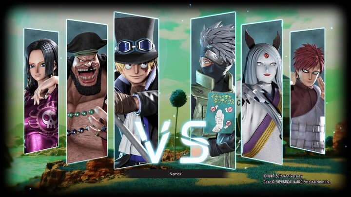 One Piece VS Naruto - JUMP FORCE - Battle 2