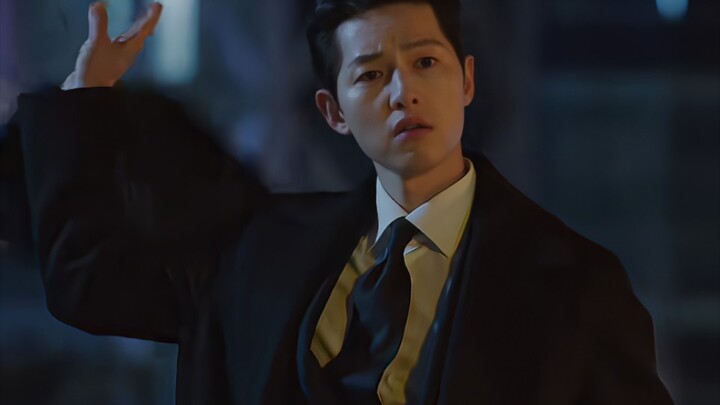 [Song Joong Ki X Vincenzo] Vincenzo berjalan dengan potongan aura