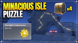 Minacious Isle Constellation Puzzle | World Quests and Puzzles |【Genshin Impact】