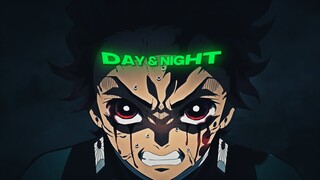 「Day & Night 🌗💥」Demon Slayer「EDIT/AMV」4K